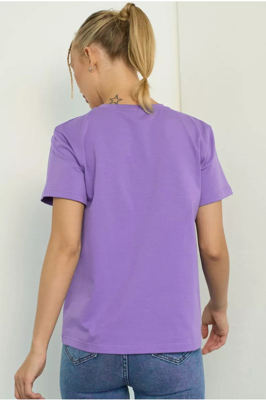 Футболка женск сереневого цвета 9117 200959 Футболка женск сереневого цвета 9117 200959