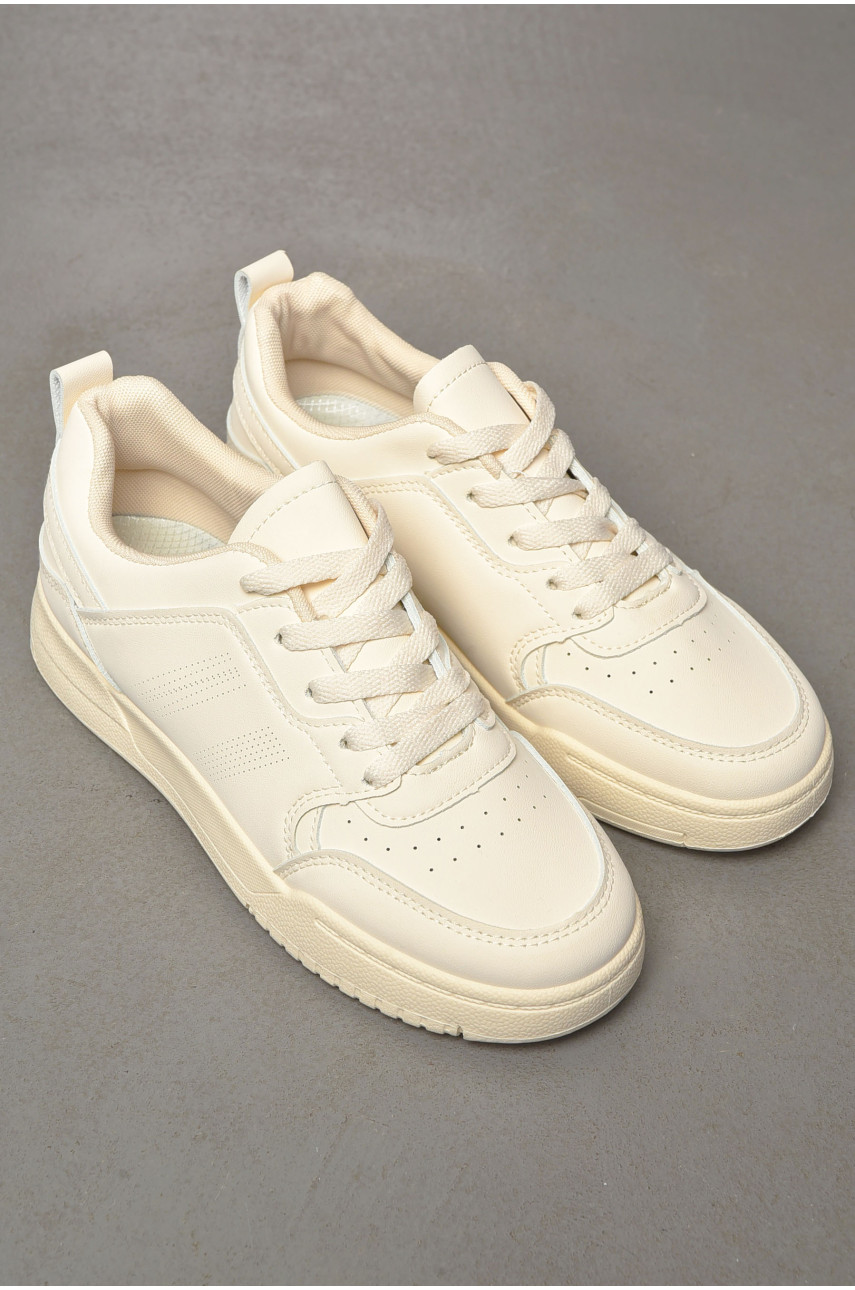 Кросівки жіночі світло-бежевого кольору АD20-3 200962