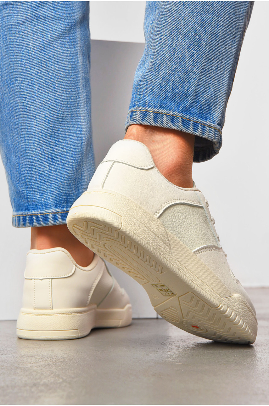 Кросівки жіночі світло-бежевого кольору АD30-3 200963