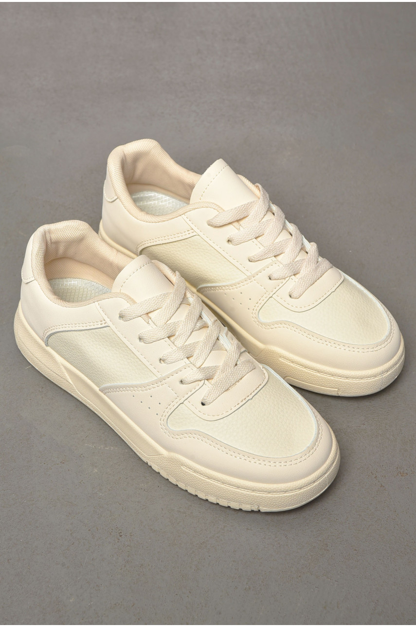 Кросівки жіночі світло-бежевого кольору АD30-3 200963