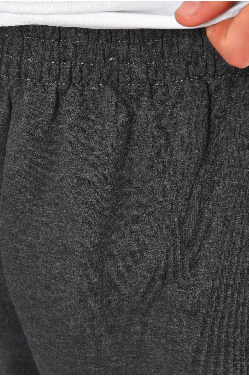 Шорты мужские батальные тёмно-серого цвета Y6569 201013 Шорты мужские батальные тёмно-серого цвета Y6569 201013