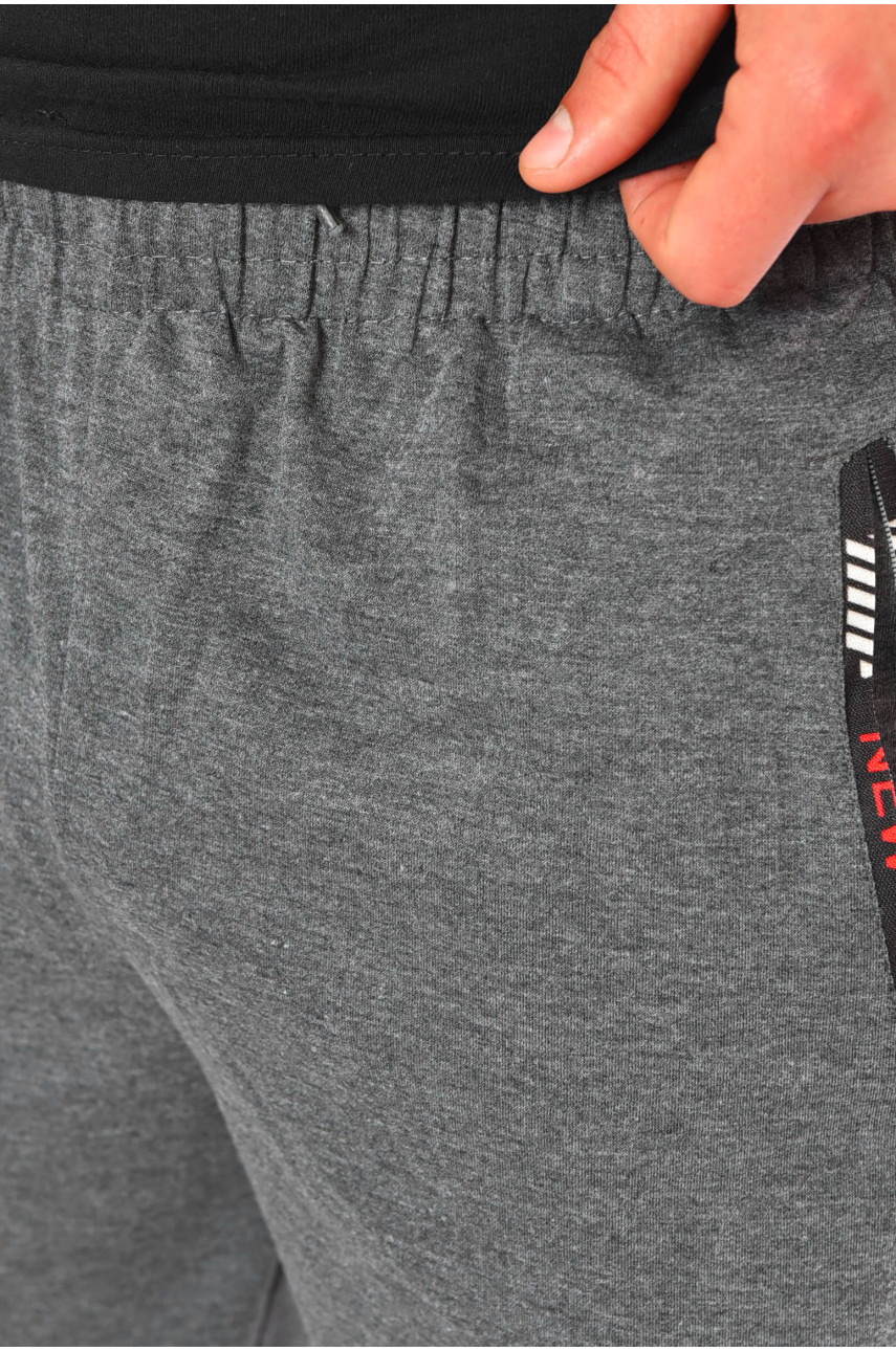 Бриджі чоловічі напівбатальні сірого кольору Y6701 201021 Бриджі чоловічі напівбатальні сірого кольору Y6701 201021