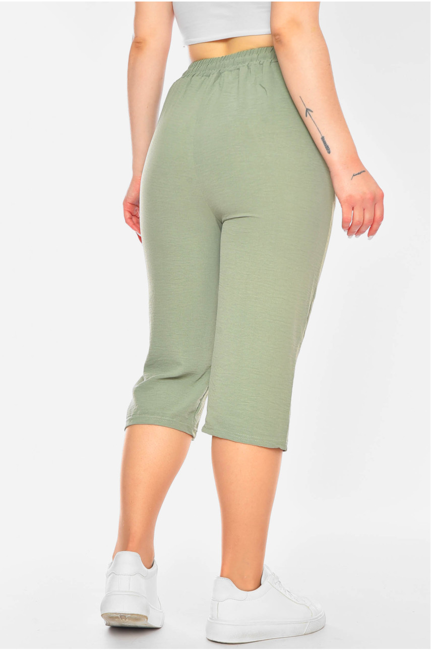 Бриджі жіночі напівбатальні м'ятного кольору 781 201084