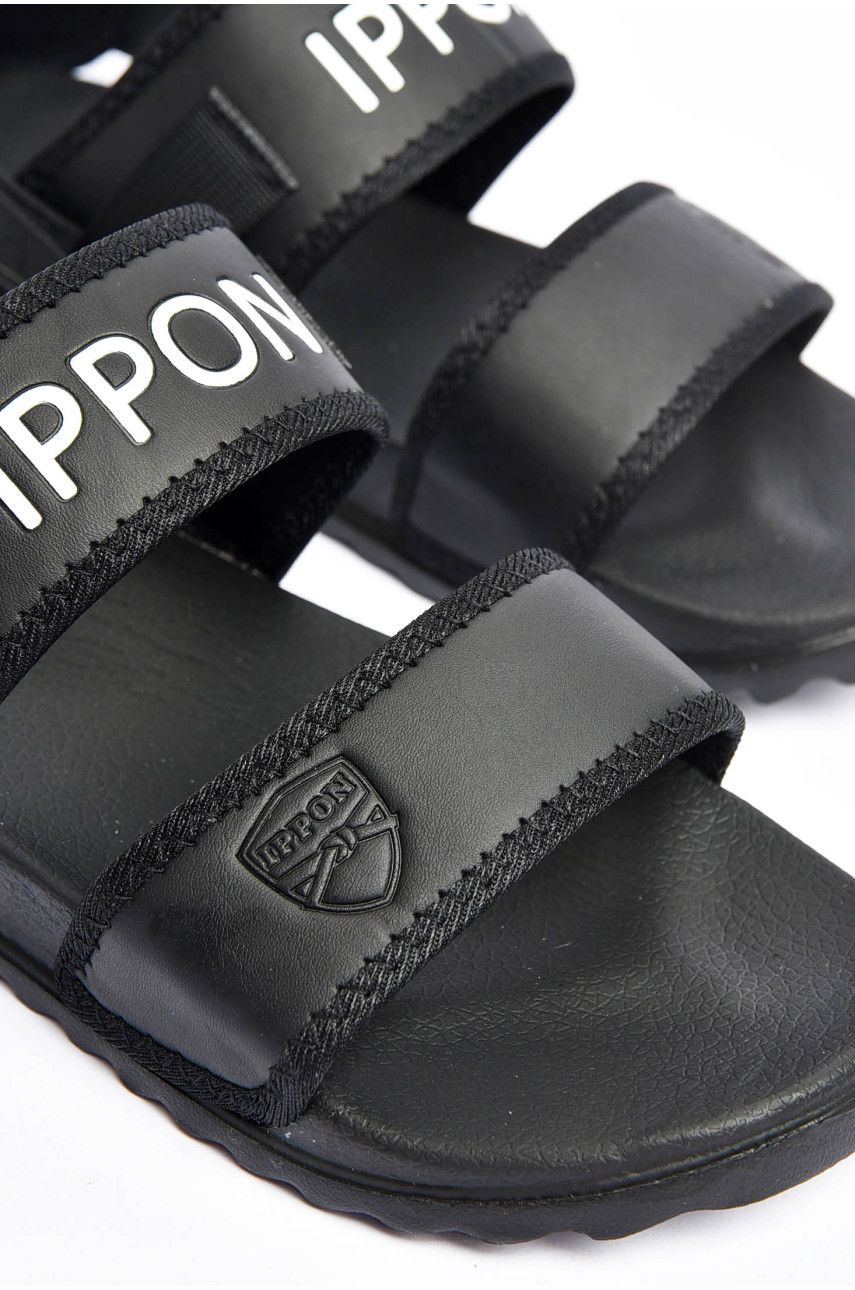 Сандалии мужские черного цвета 2211-1 201144
