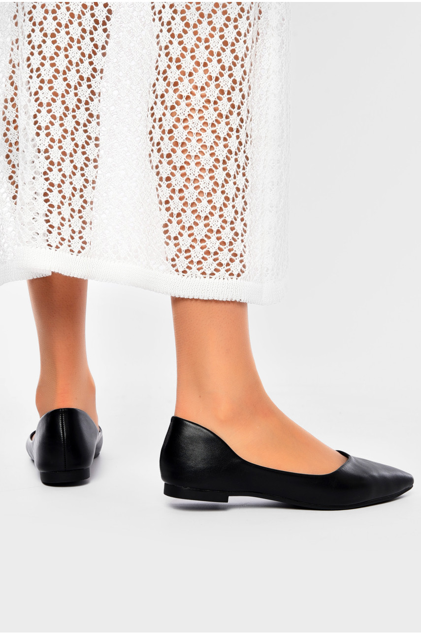 Балетки женские черного цвета 330-1 201162
