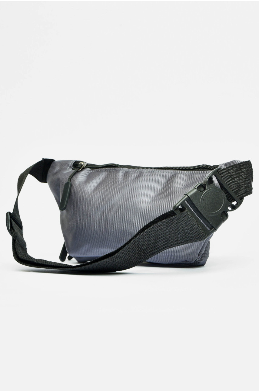 Бананка мужская текстильная серого цвета 559-1 201208