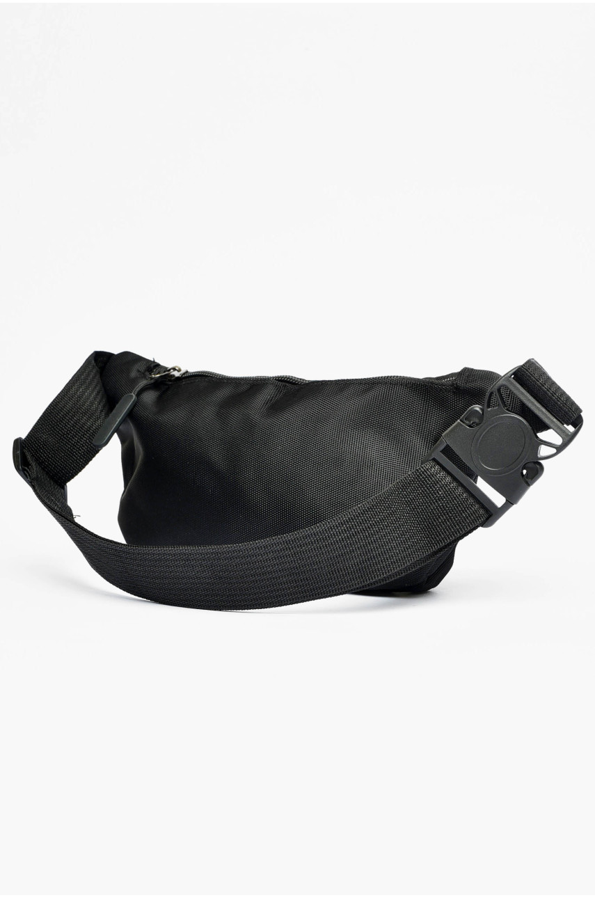 Бананка мужская текстильная черного цвета 559-1 201209