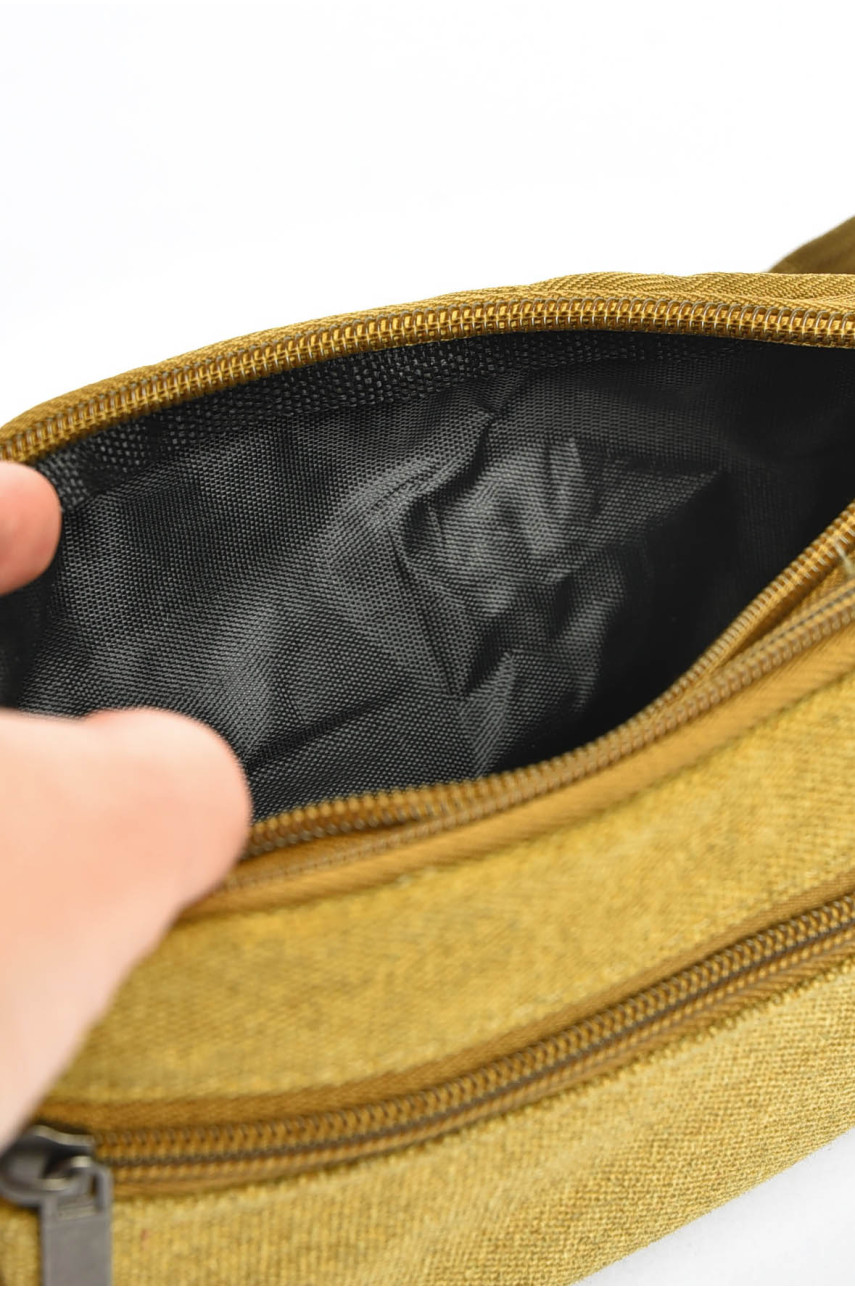 Бананка мужская текстильная жёлтого цвета 9022 201210