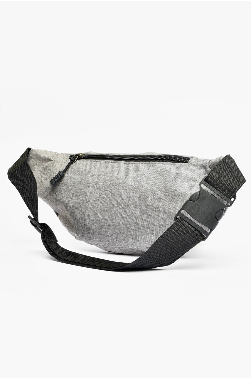 Бананка чоловіча текстильна сірого кольору 5033 201215 Бананка чоловіча текстильна сірого кольору 5033 201215