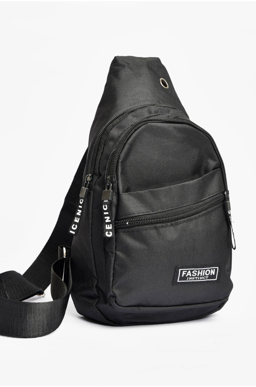 Бананка чоловіча текстильна чорного кольору 6865 201219