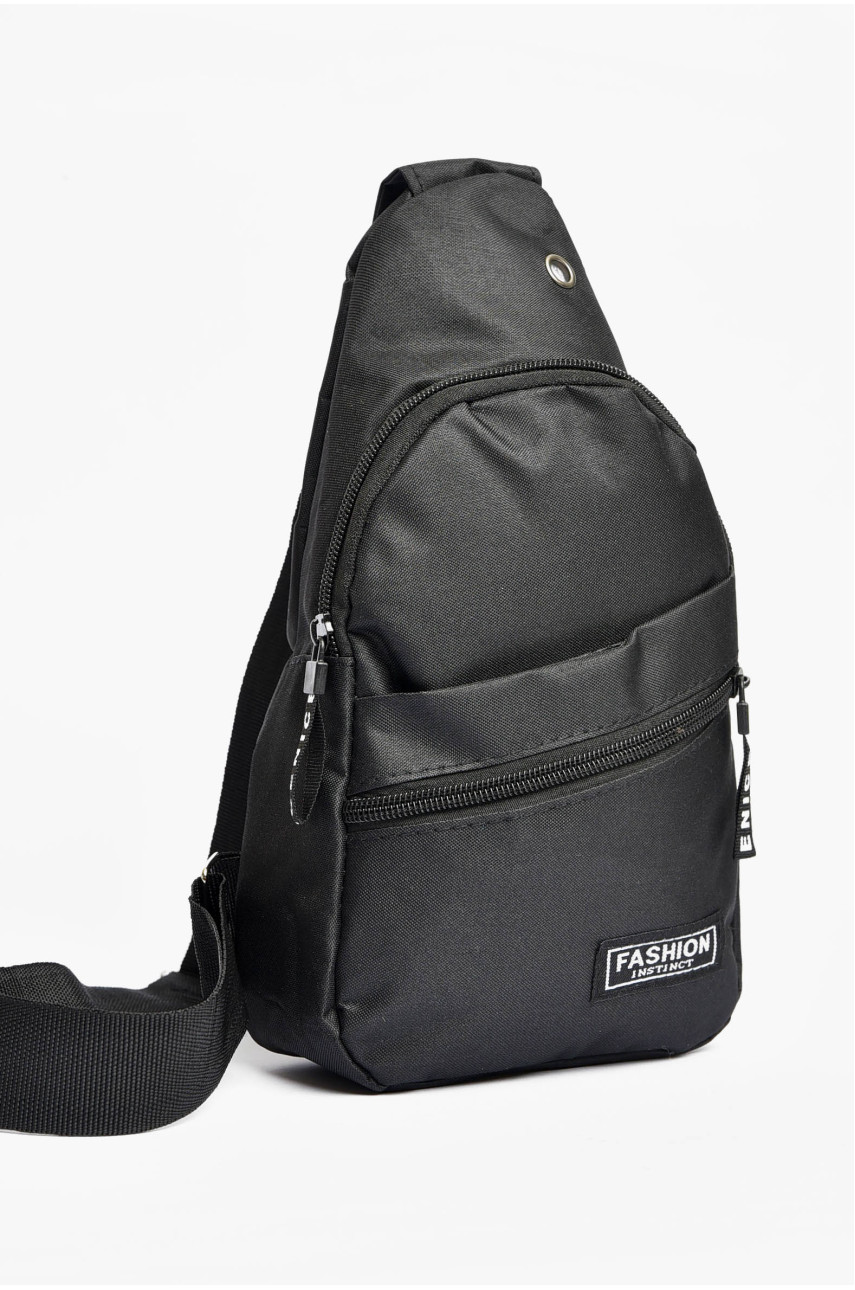 Бананка чоловіча текстильна чорного кольору 2024 201220 Бананка чоловіча текстильна чорного кольору 2024 201220