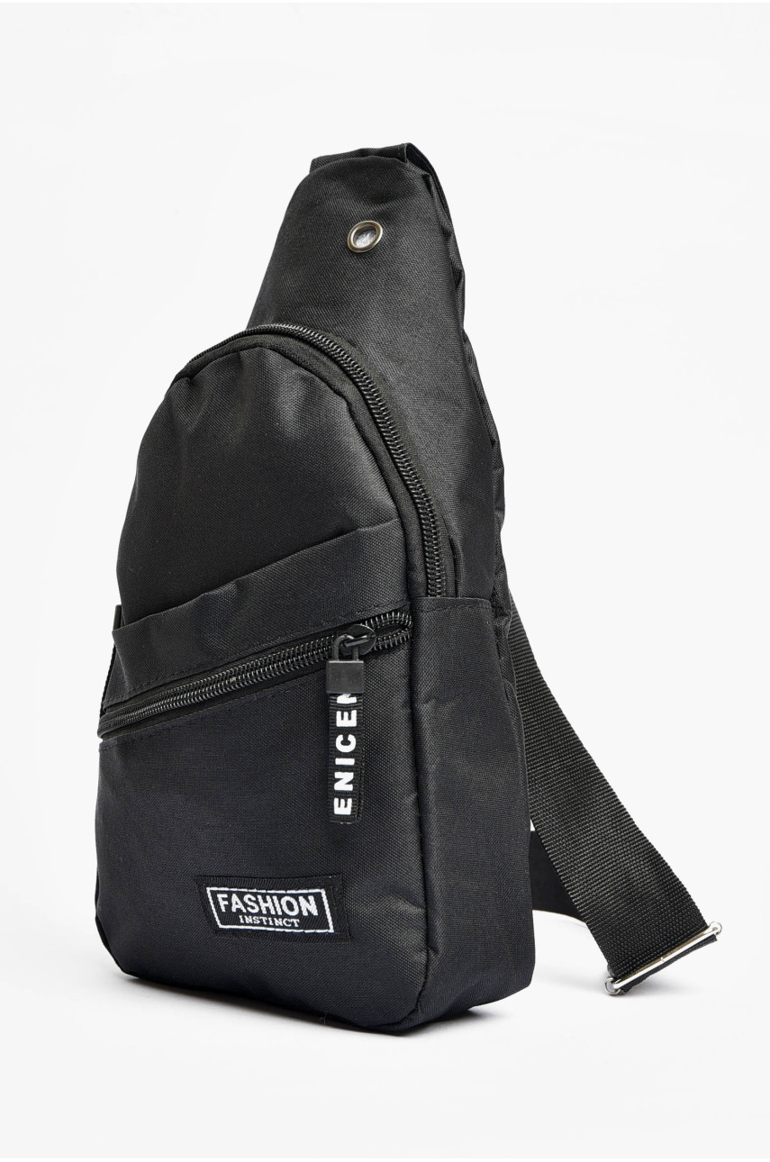 Бананка чоловіча текстильна чорного кольору 2024 201220 Бананка чоловіча текстильна чорного кольору 2024 201220