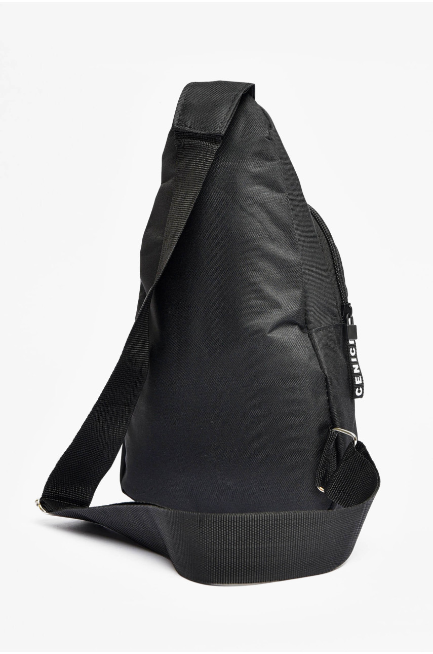 Бананка чоловіча текстильна чорного кольору 2024 201220 Бананка чоловіча текстильна чорного кольору 2024 201220