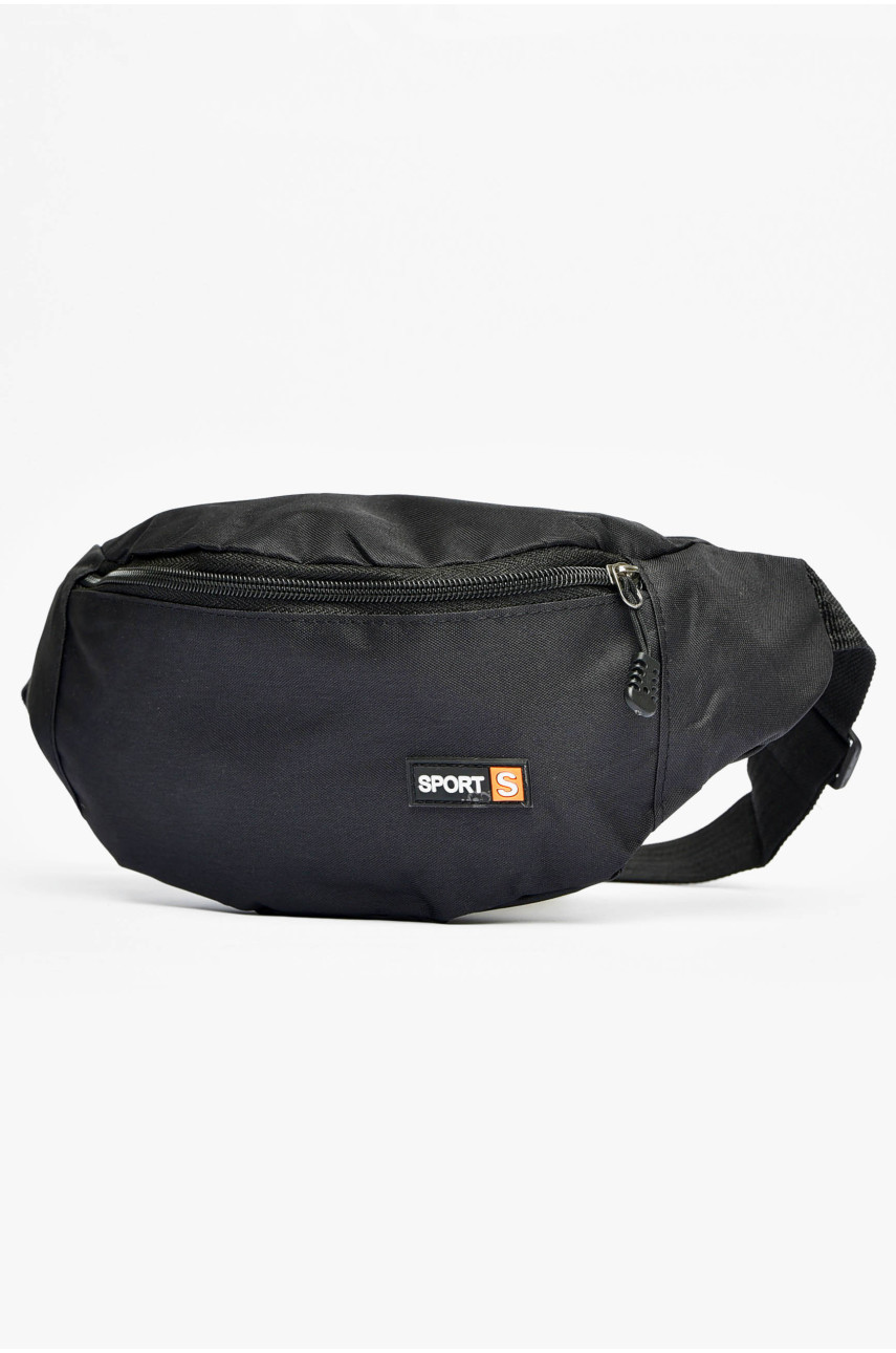 Бананка чоловіча текстильна чорного кольору 5033 201231 Бананка чоловіча текстильна чорного кольору 5033 201231