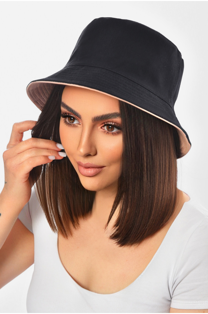 Панама жіноча  двостороння рожевого кольору К-37 201238