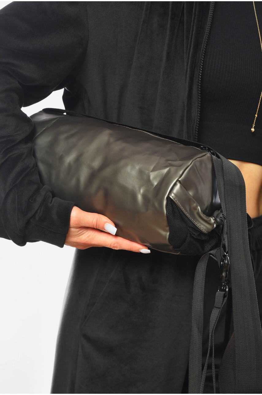 Сумка женская спортивная серого цвета K002 201260 Сумка женская спортивная серого цвета K002 201260