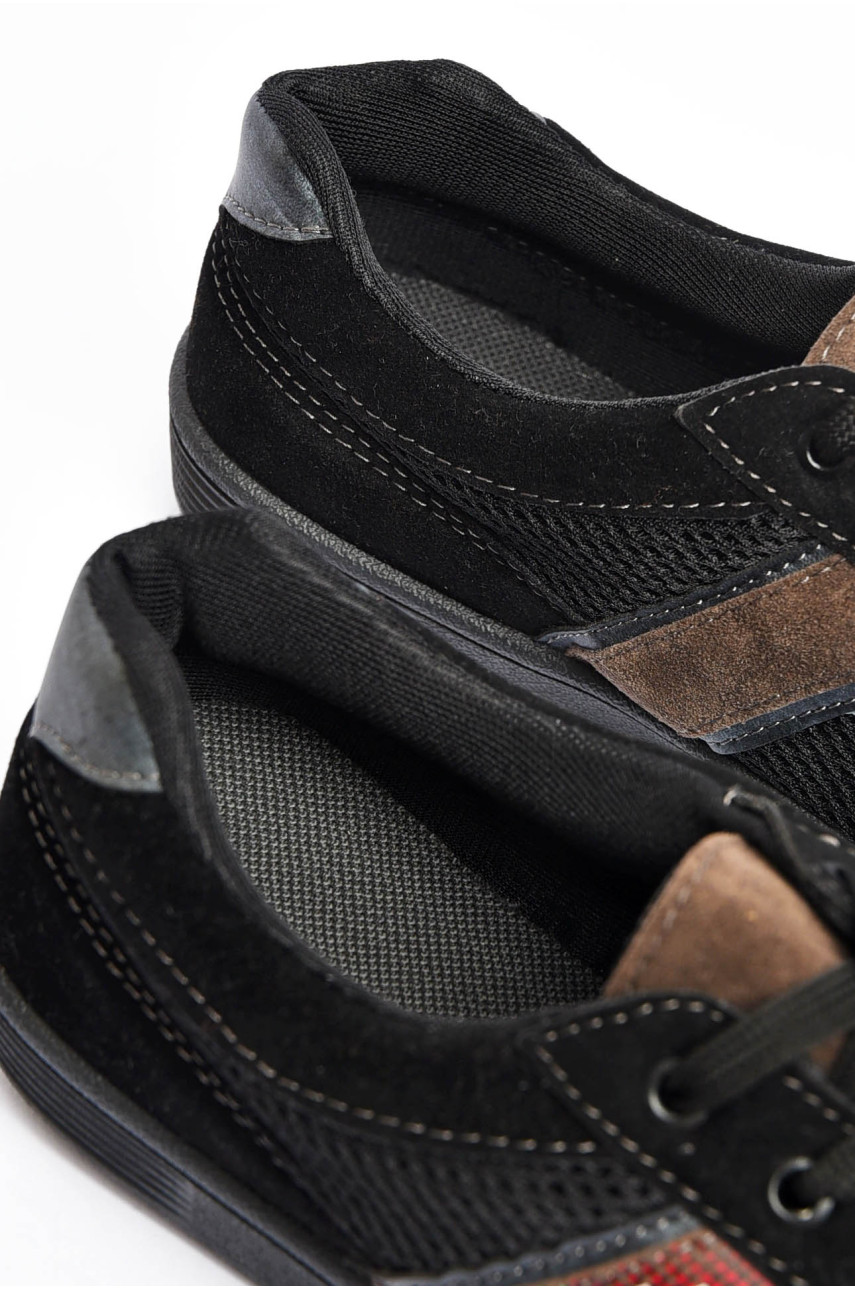 Мокасини чоловічі чорного кольору 135-2101 201318 Мокасини чоловічі чорного кольору 135-2101 201318