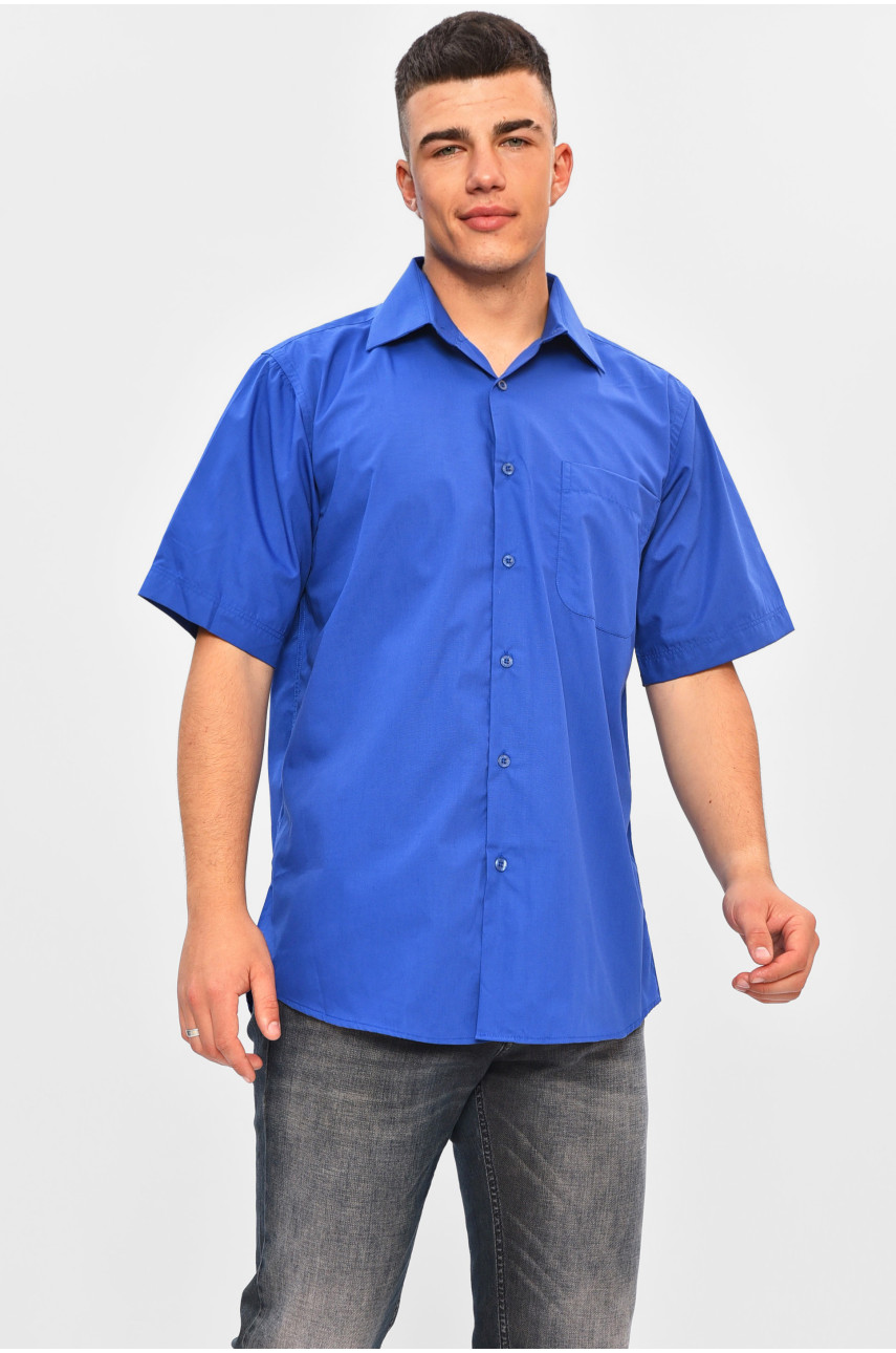 Рубашка мужская батальная синего цвета SKY1531K 201356