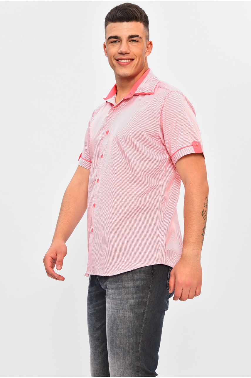 Рубашка мужская розового цвета SDK5917K 201358