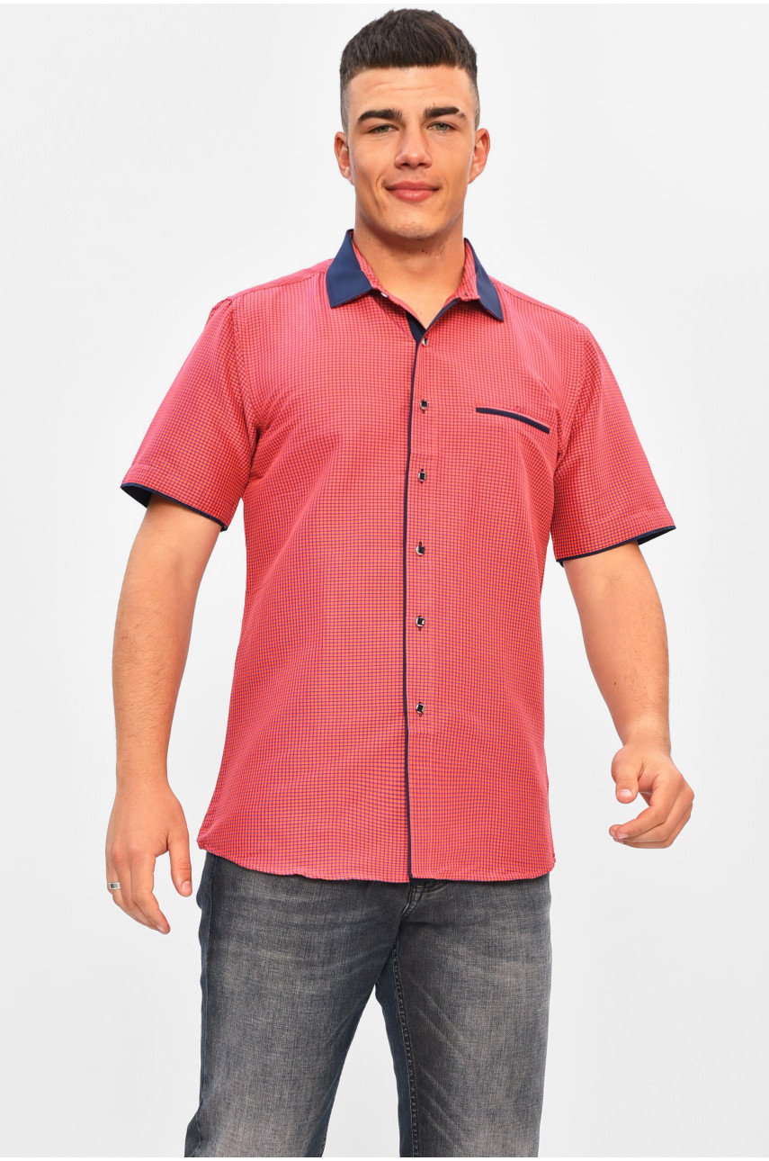 Рубашка мужская розового цвета SKY1737K 201365