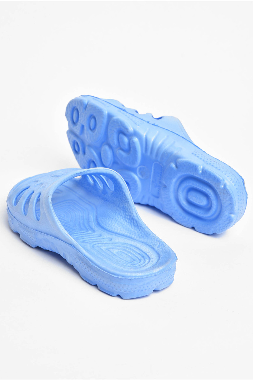 Шльопки дитячі для хлопчика піна блакитного кольору Уцінка 201367