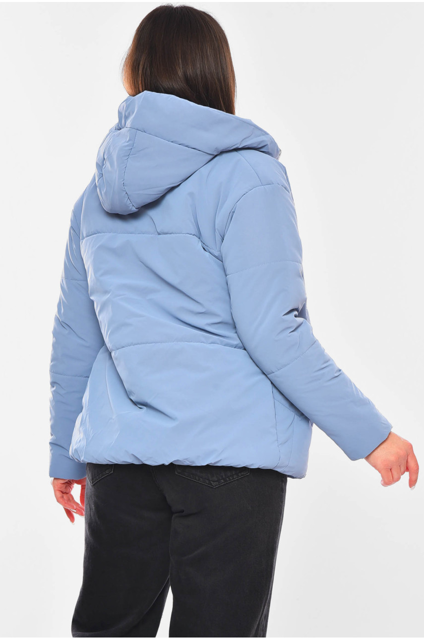 Куртка жіноча демісезонна блакитного кольору 207 201398