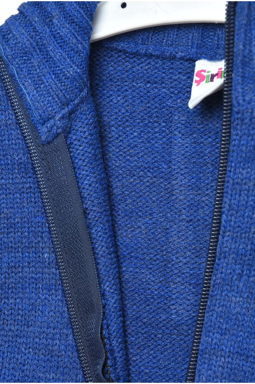 Кофта дитяча для хлопчика синього кольору 201426