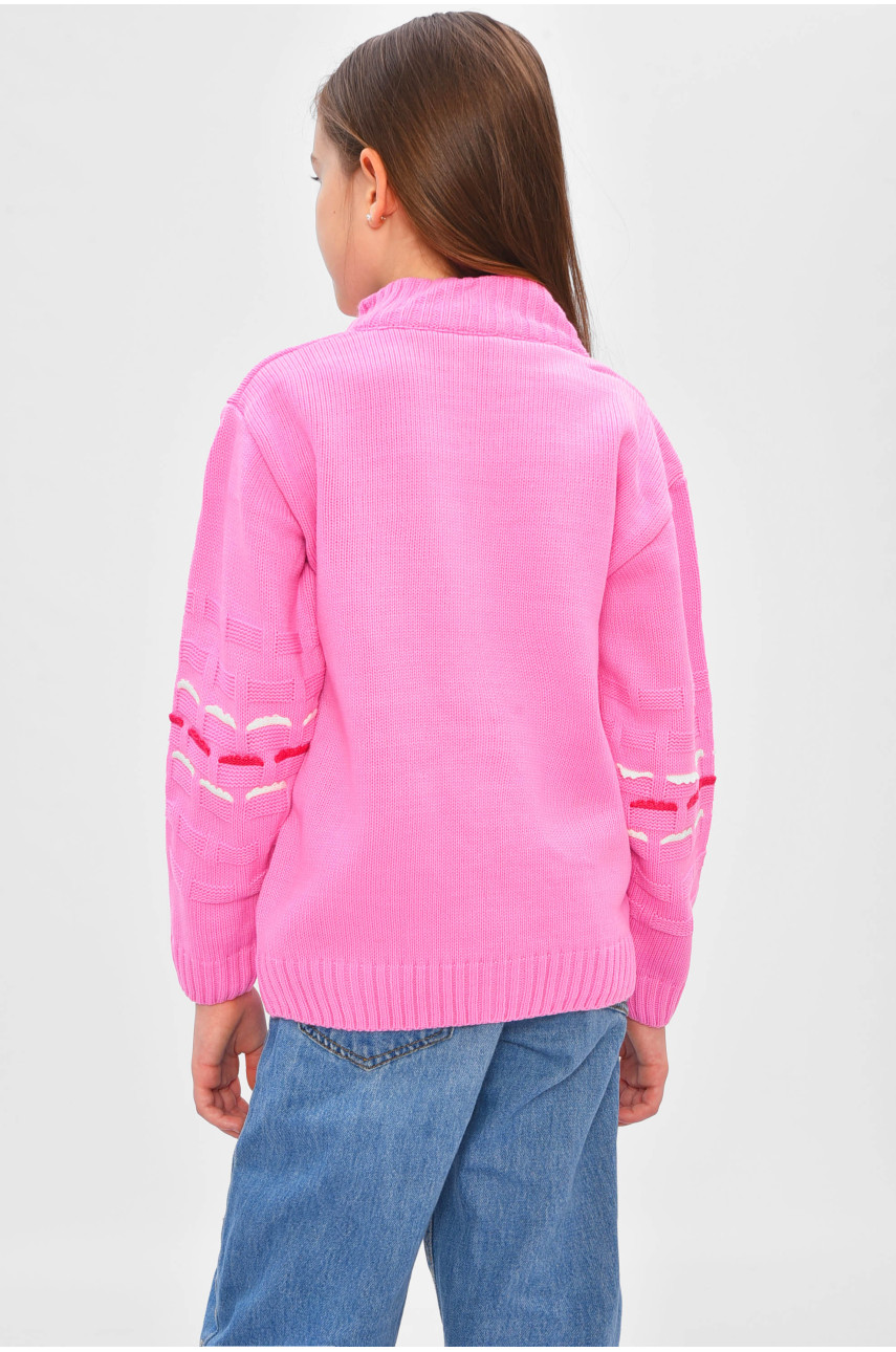 Кофта дитяча для дівчинки рожевого кольору асорти 201463