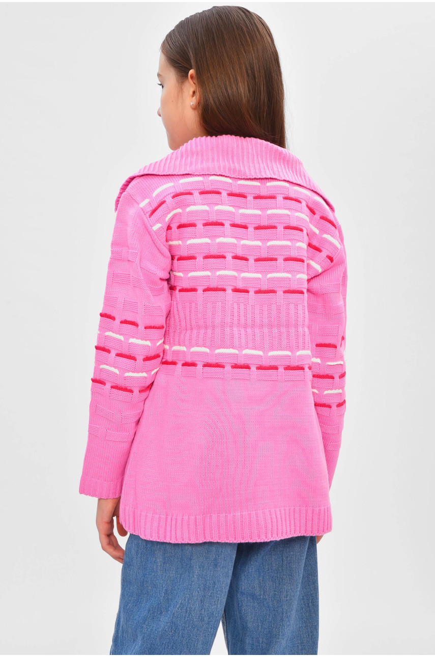 Кофта дитяча для дівчинки рожевого кольору асорти 201522
