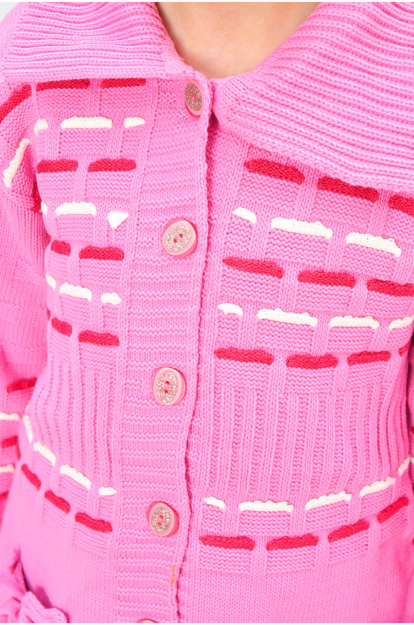 Кофта дитяча для дівчинки рожевого кольору асорти 201522