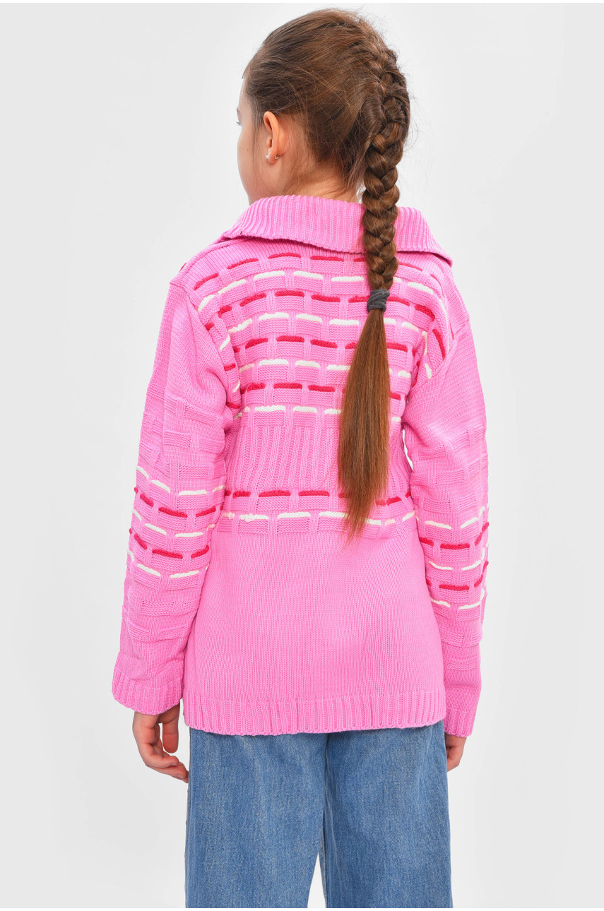 Кофта дитяча для дівчинки рожевого кольору 1005 201547
