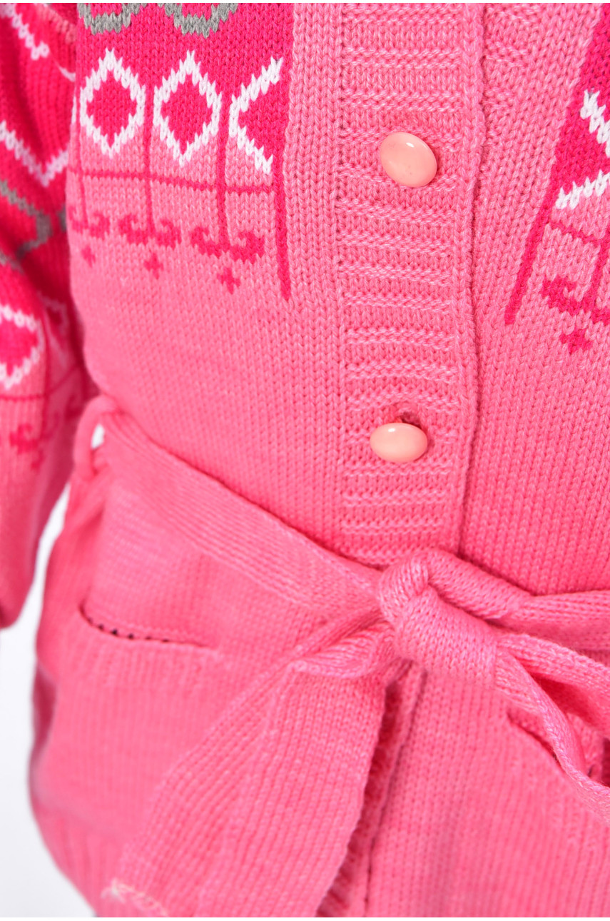 Кофта дитяча для дівчинки рожевого кольору белоснежка 201554