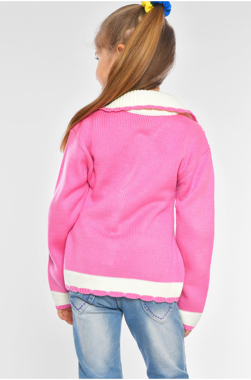 Кофта дитяча для дівчинки рожевого кольору 305 201560