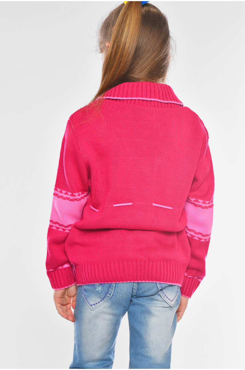 Кофта дитяча для дівчинки рожевого кольору 209 201564