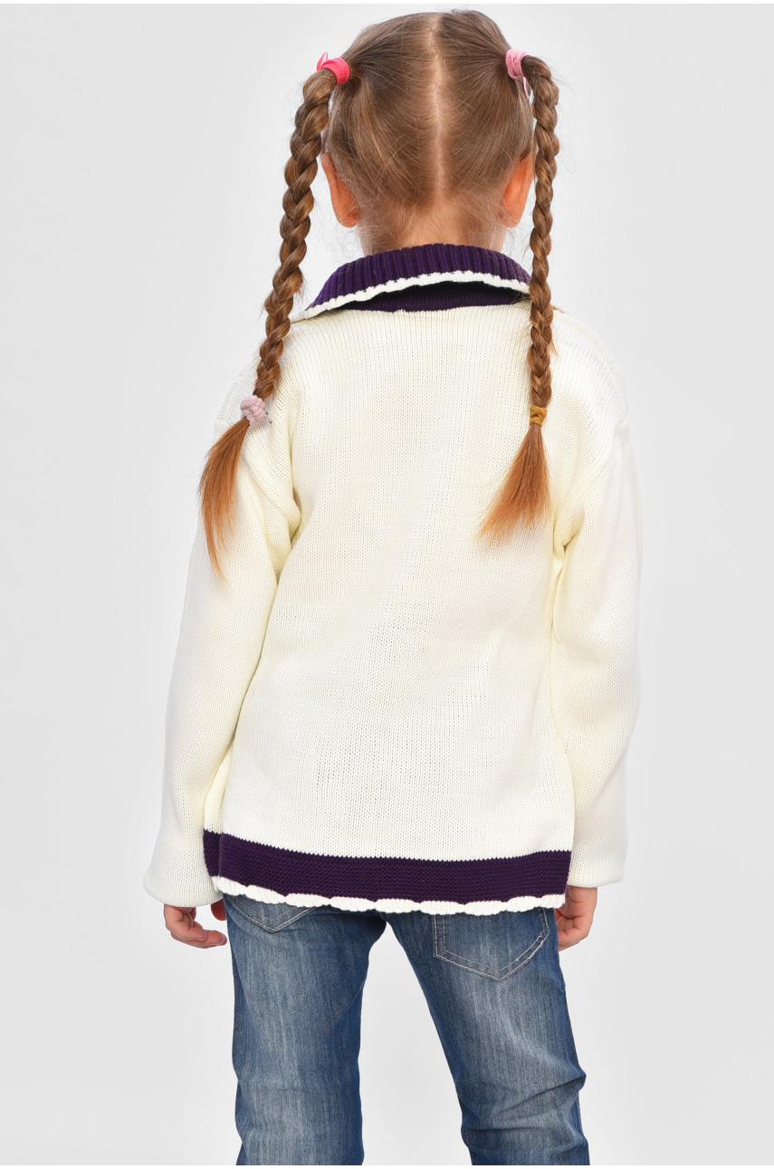 Кофта дитяча для дівчинки рожевого кольору 209 201566