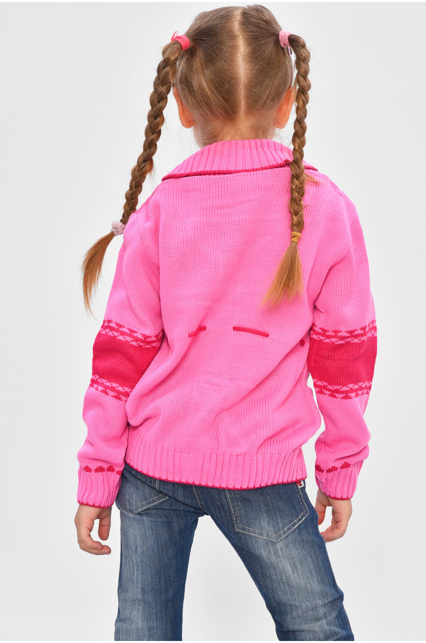 Кофта дитяча для дівчинки білого кольору 305 201568