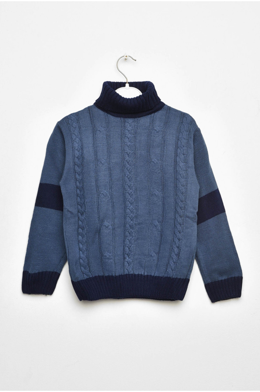 Светр дитячий для хлопчика синього кольору 500 201584
