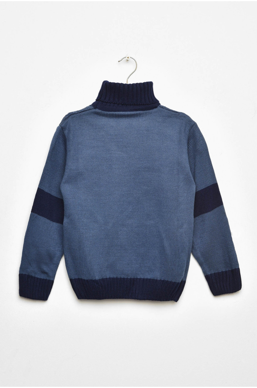 Светр дитячий для хлопчика синього кольору 500 201584