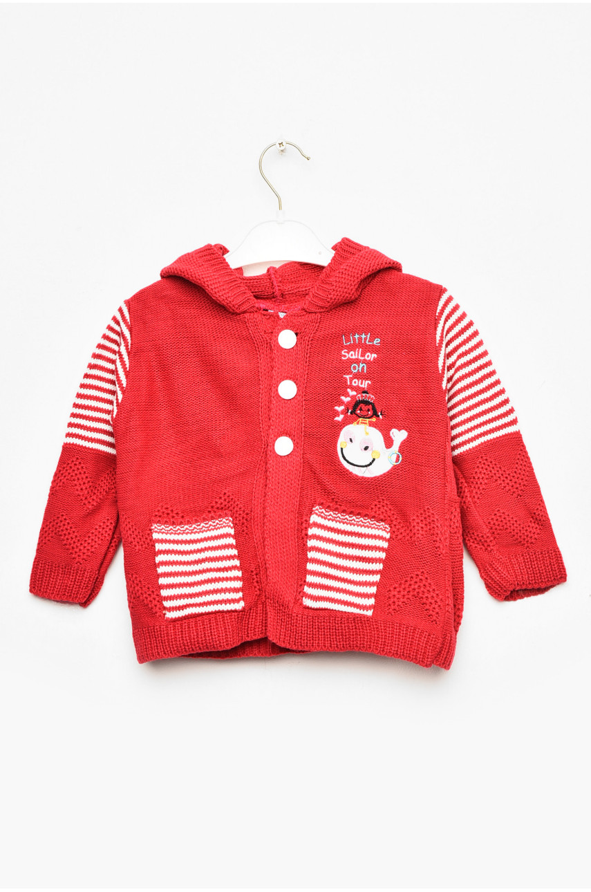 Кофта дитяча для дівчинки червоного кольору 716 201592