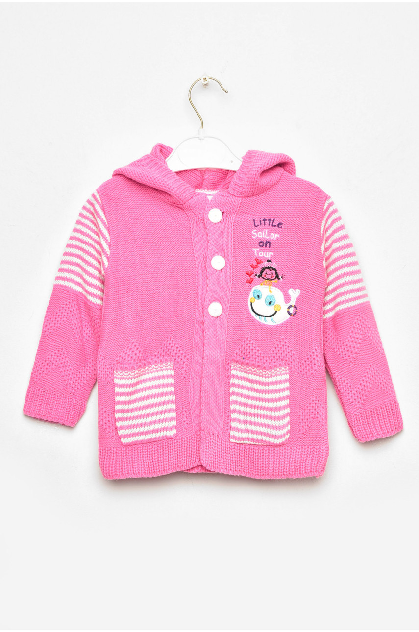 Кофта дитяча для дівчинки рожевого кольору 716 201594