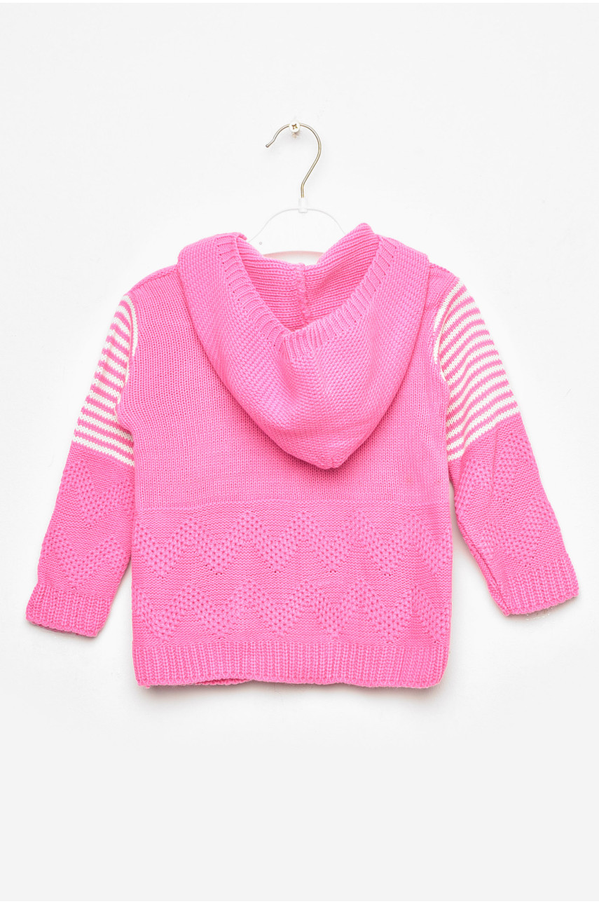 Кофта дитяча для дівчинки рожевого кольору 716 201594