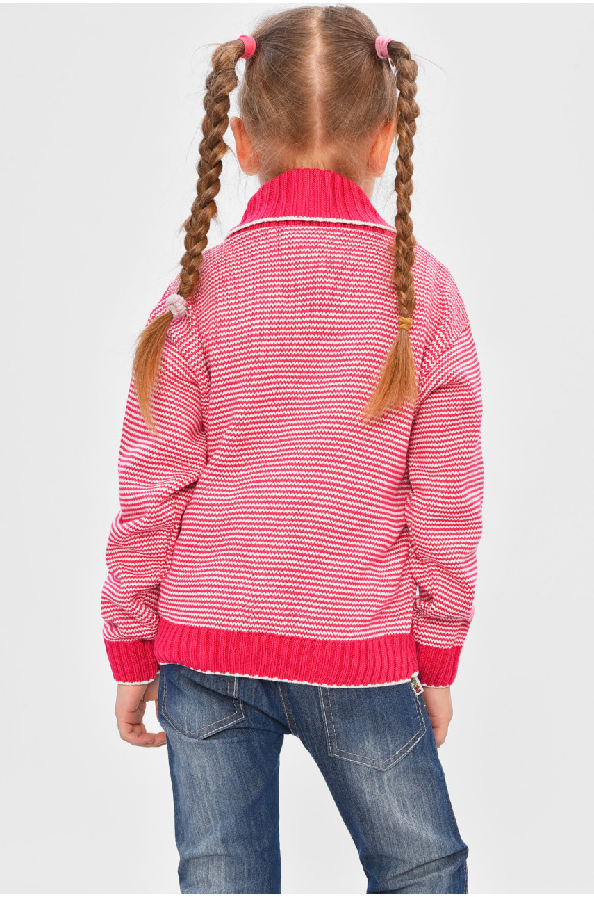 Кофта дитяча для дівчинки рожевого кольору 202 201596