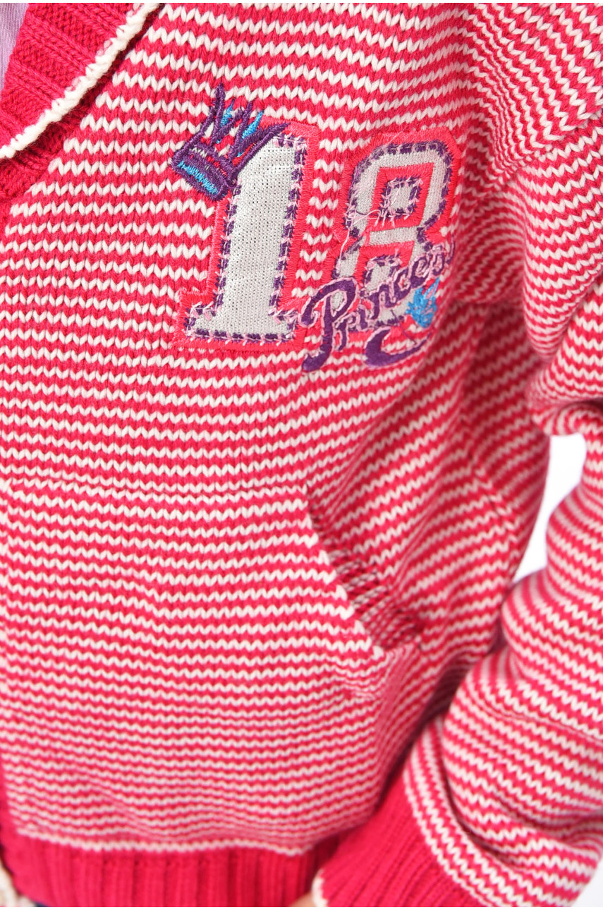 Кофта дитяча для дівчинки рожевого кольору 202 201596