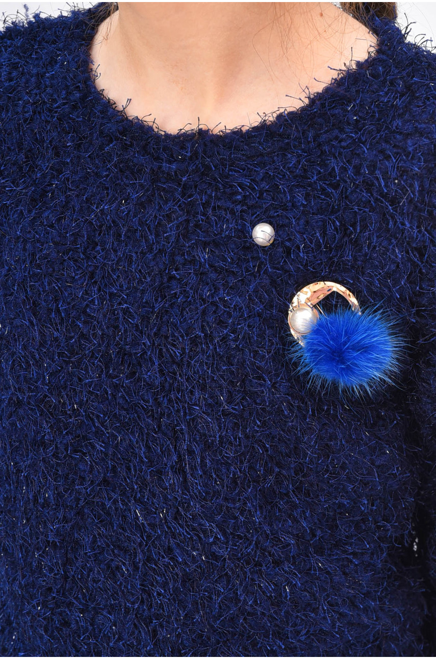 Кофта дитяча травка для дівчинки темно-синього кольору асорті 201600