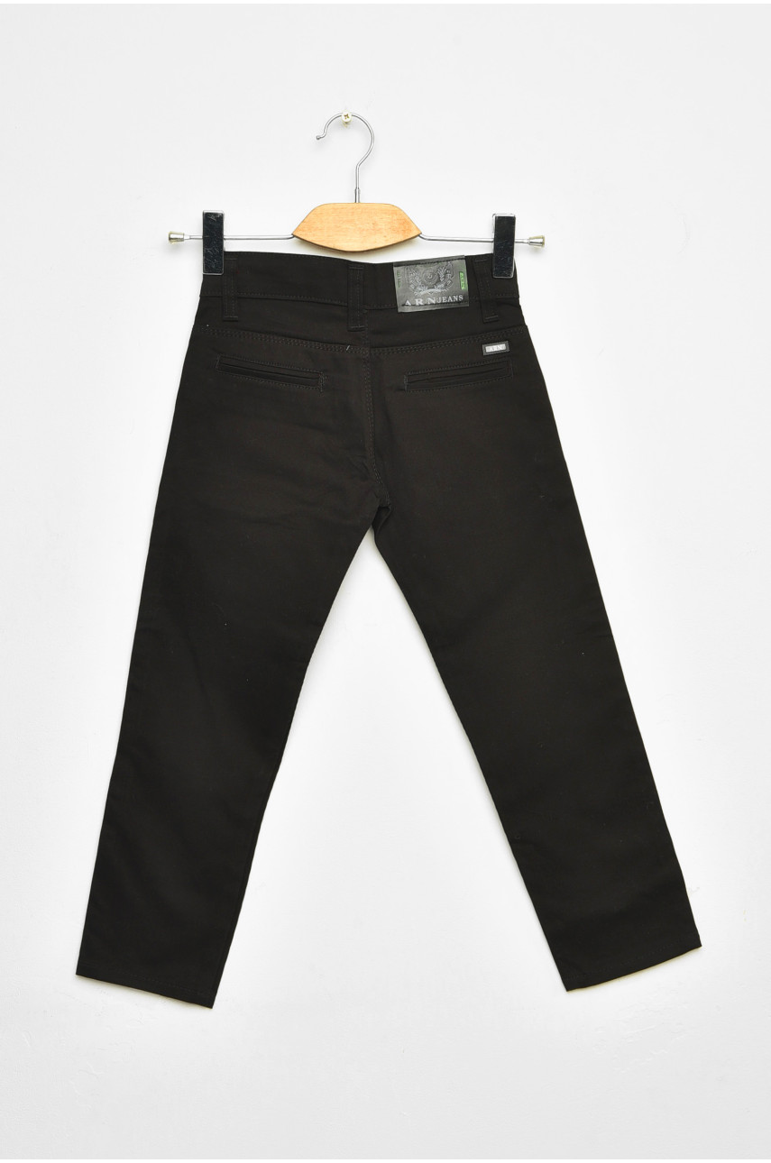 Штаны детские для мальчика черного цвета асорті 201626