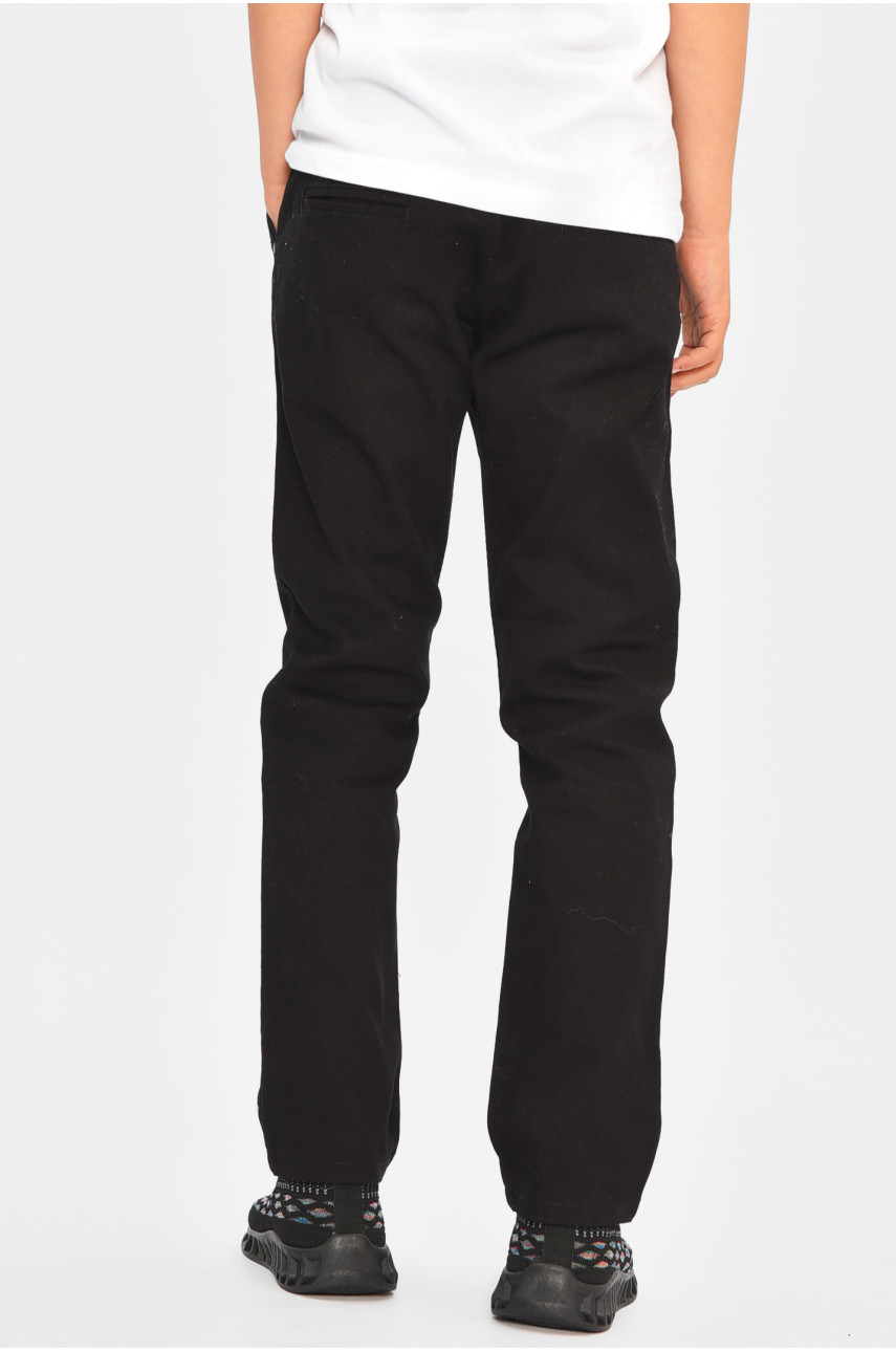 Штани дитячі для хлопчика чорного кольору асорті 201627 Штани дитячі для хлопчика чорного кольору асорті 201627