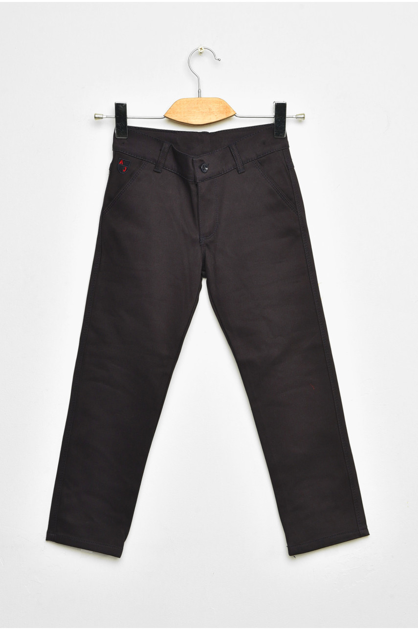 Штаны детские для мальчика черного цвета асорті 201629