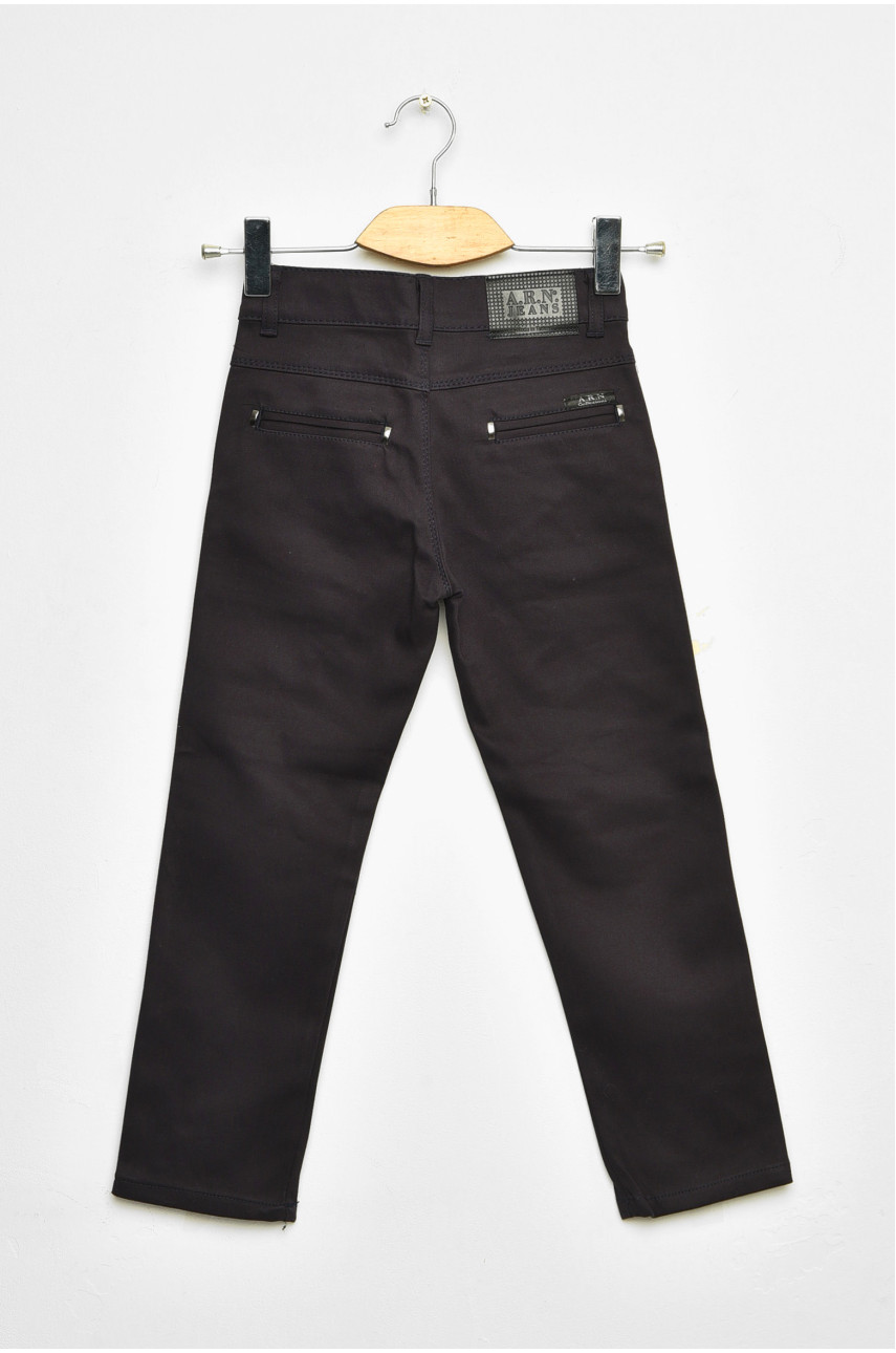 Штаны детские для мальчика черного цвета асорті 201629