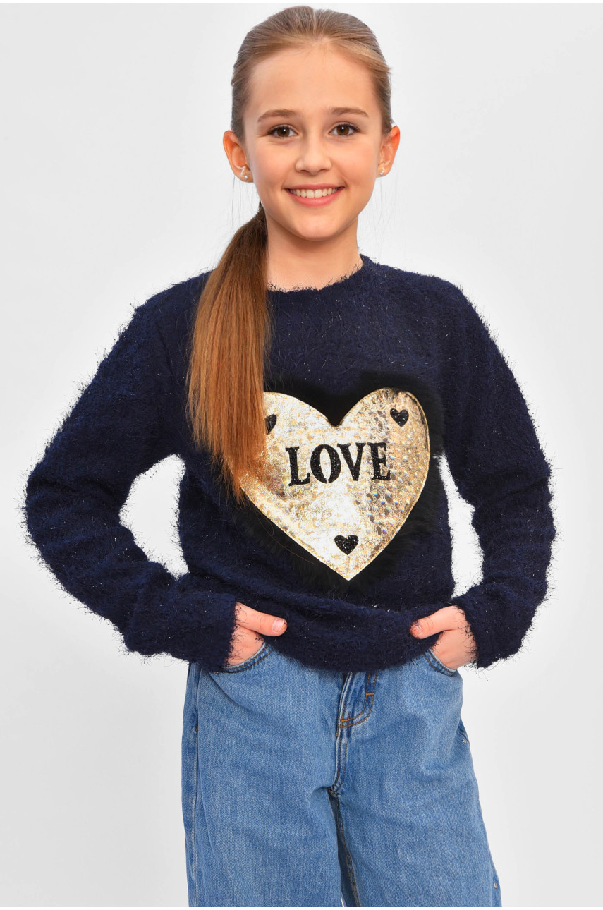 Кофта дитяча травка для дівчинки темно-синього кольору асорті 201638 Кофта дитяча травка для дівчинки темно-синього кольору асорті 201638