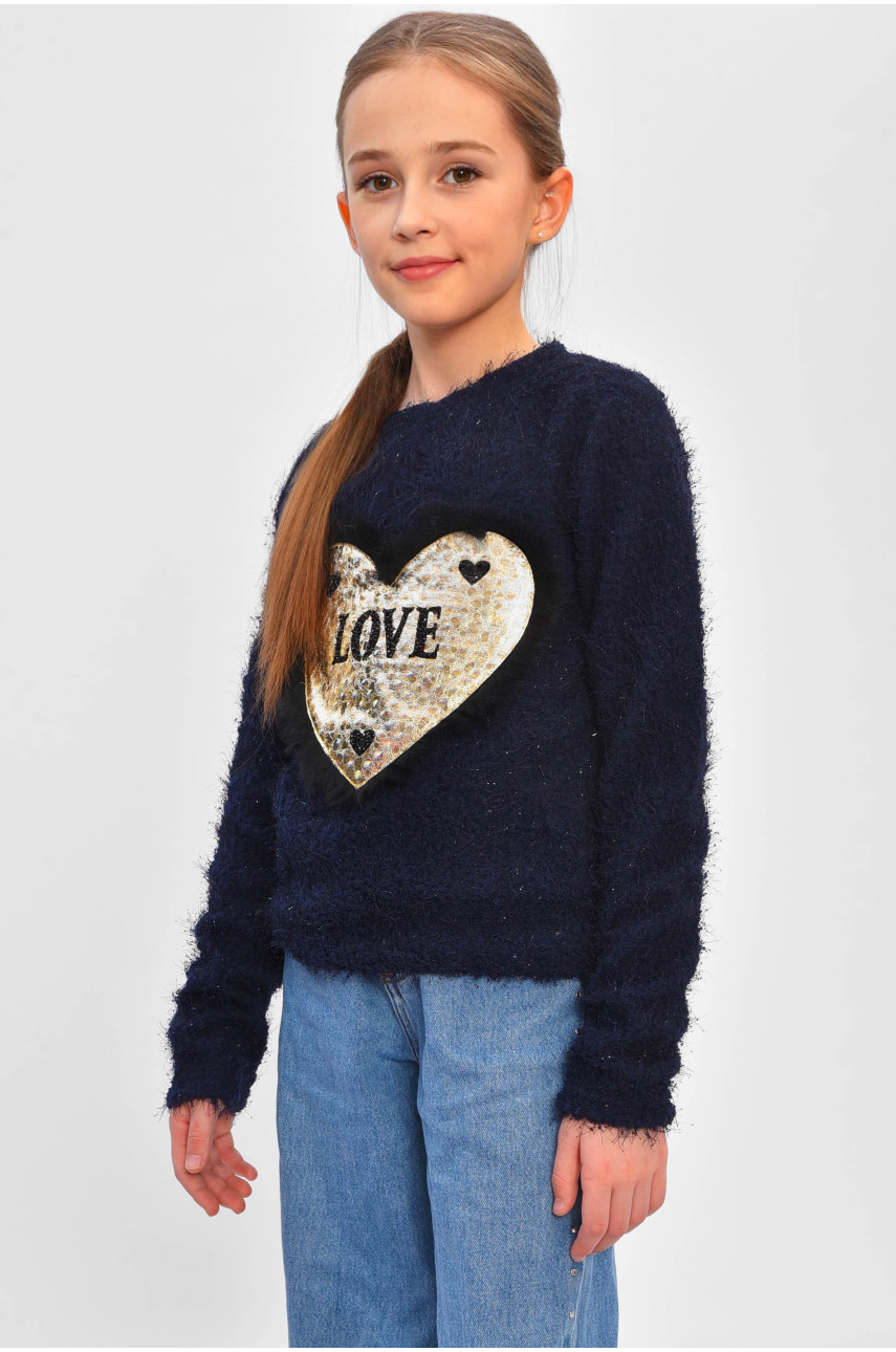 Кофта дитяча травка для дівчинки темно-синього кольору асорті 201638 Кофта дитяча травка для дівчинки темно-синього кольору асорті 201638